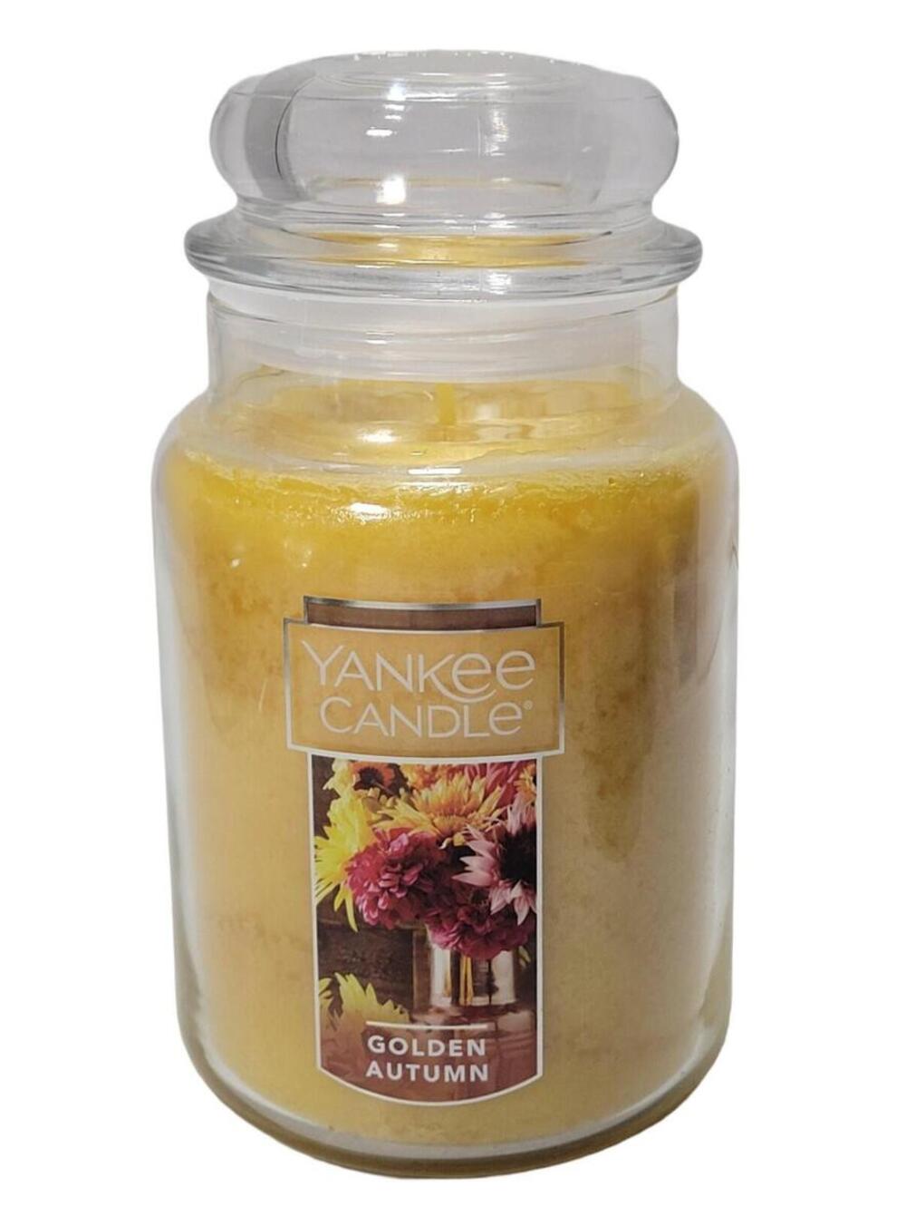 Yankee Candle Golden Autumn 22 oz Candle
